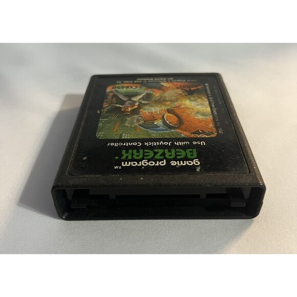 BERZERK Atari 2600 Retro Game Cartridge CX2650 Tested - Picture 6 of 6